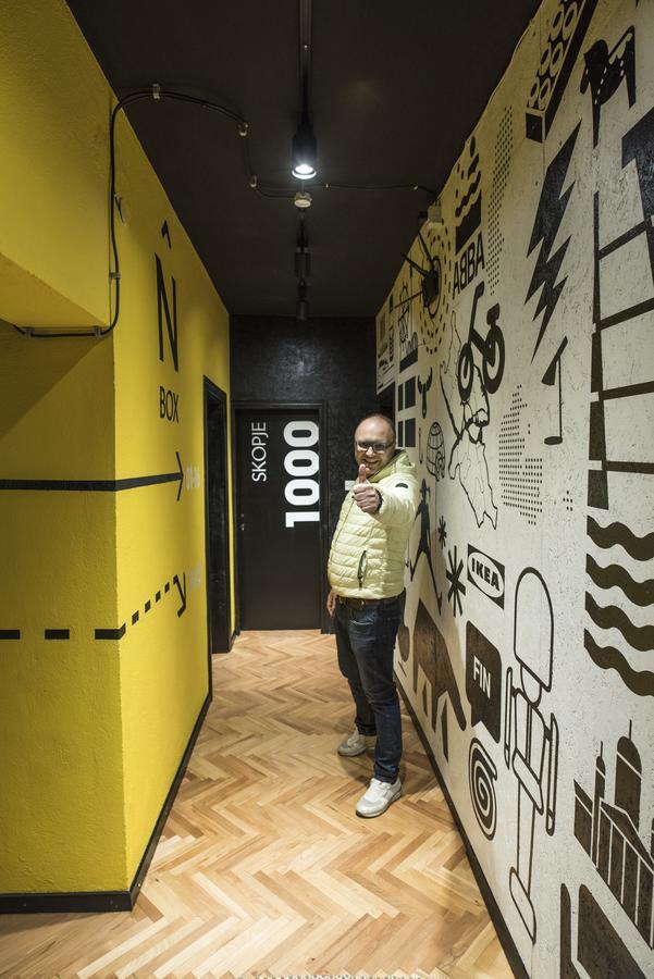 Nordic Hostel N-Box Skopje Luaran gambar